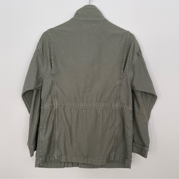 FRAME DENIM COTTON MILITARY JACKET - Picture 7 of 10